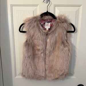 Cat & Jack Faux Fur Vest in Light Pink